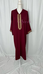 Jellaba marocaine une pièce - modèle Layal