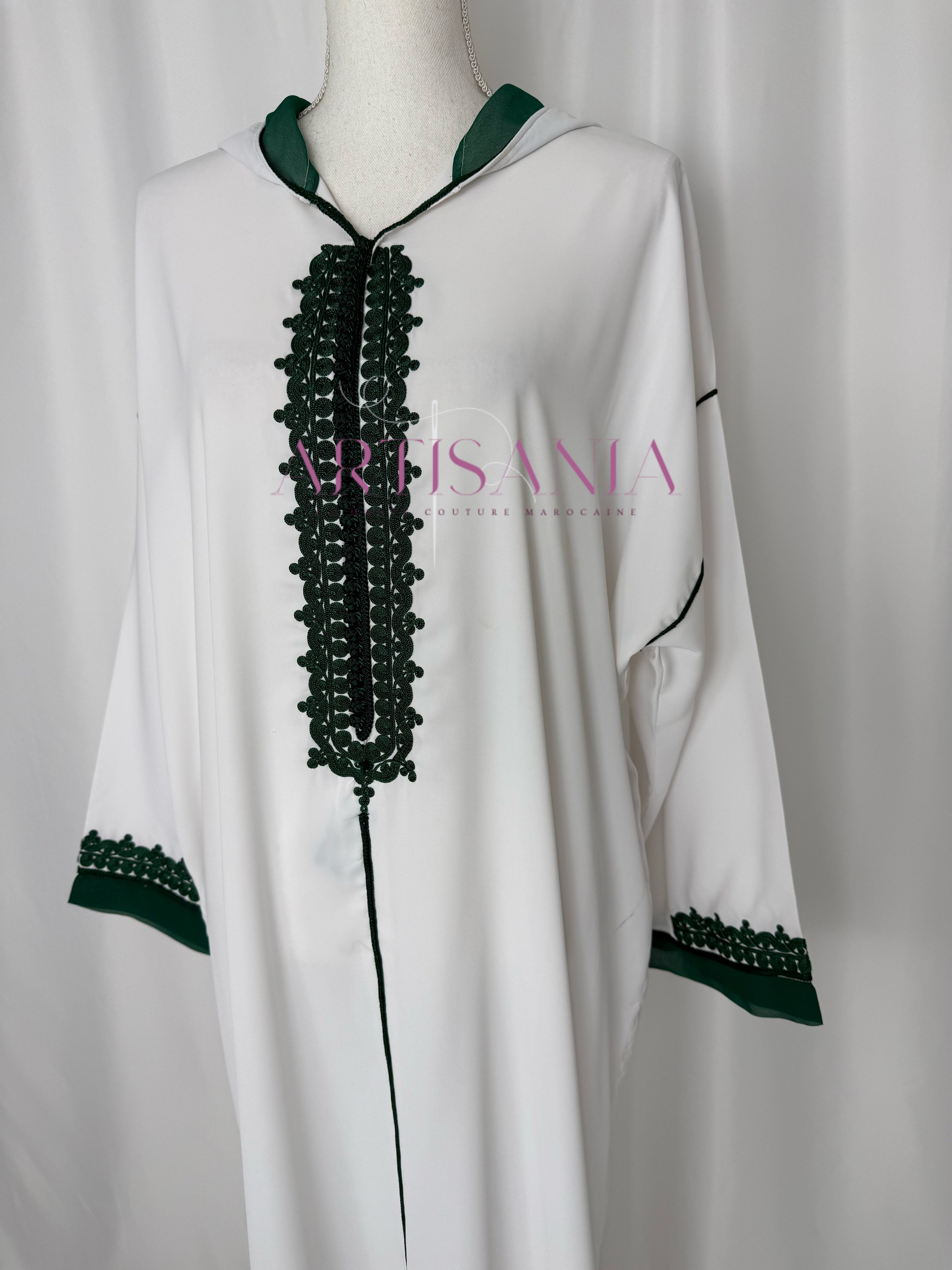Jellaba marocaine une pièce - modèle Layal