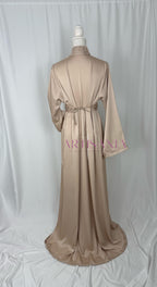 Caftan marocain  en drap de soie - modèle Nour🪡