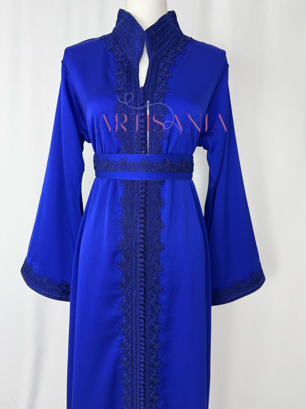 Caftan marocain  en drap de soie - modèle Nour🪡
