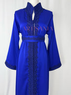 Caftan marocain  en drap de soie - modèle Nour🪡
