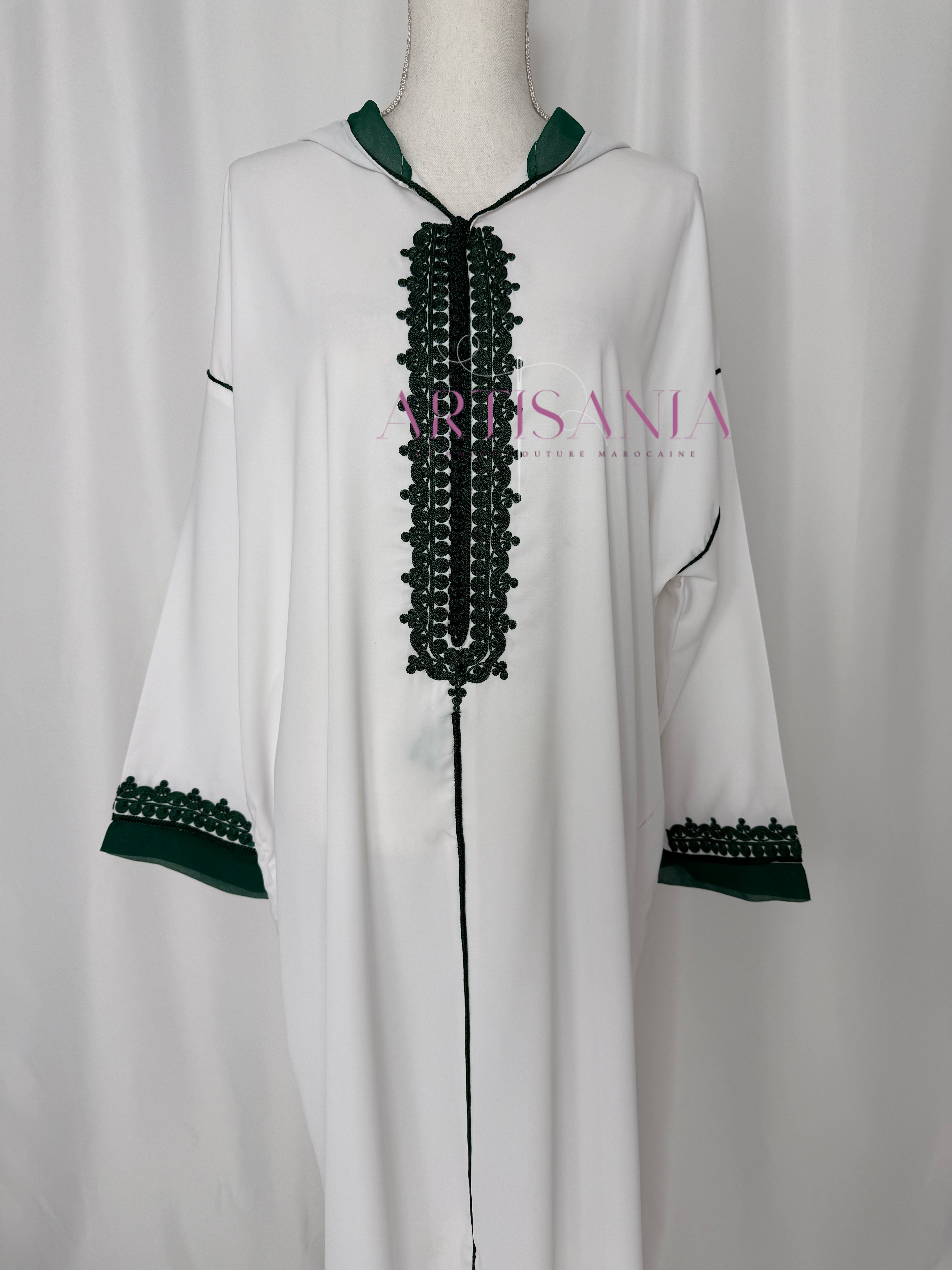 Jellaba marocaine une pièce - modèle Layal