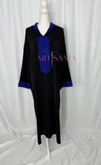 Jellaba marocaine une pièce - modèle Layal avec châle (offert)