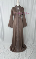 Caftan marocain  en drap de soie - modèle Nour🪡
