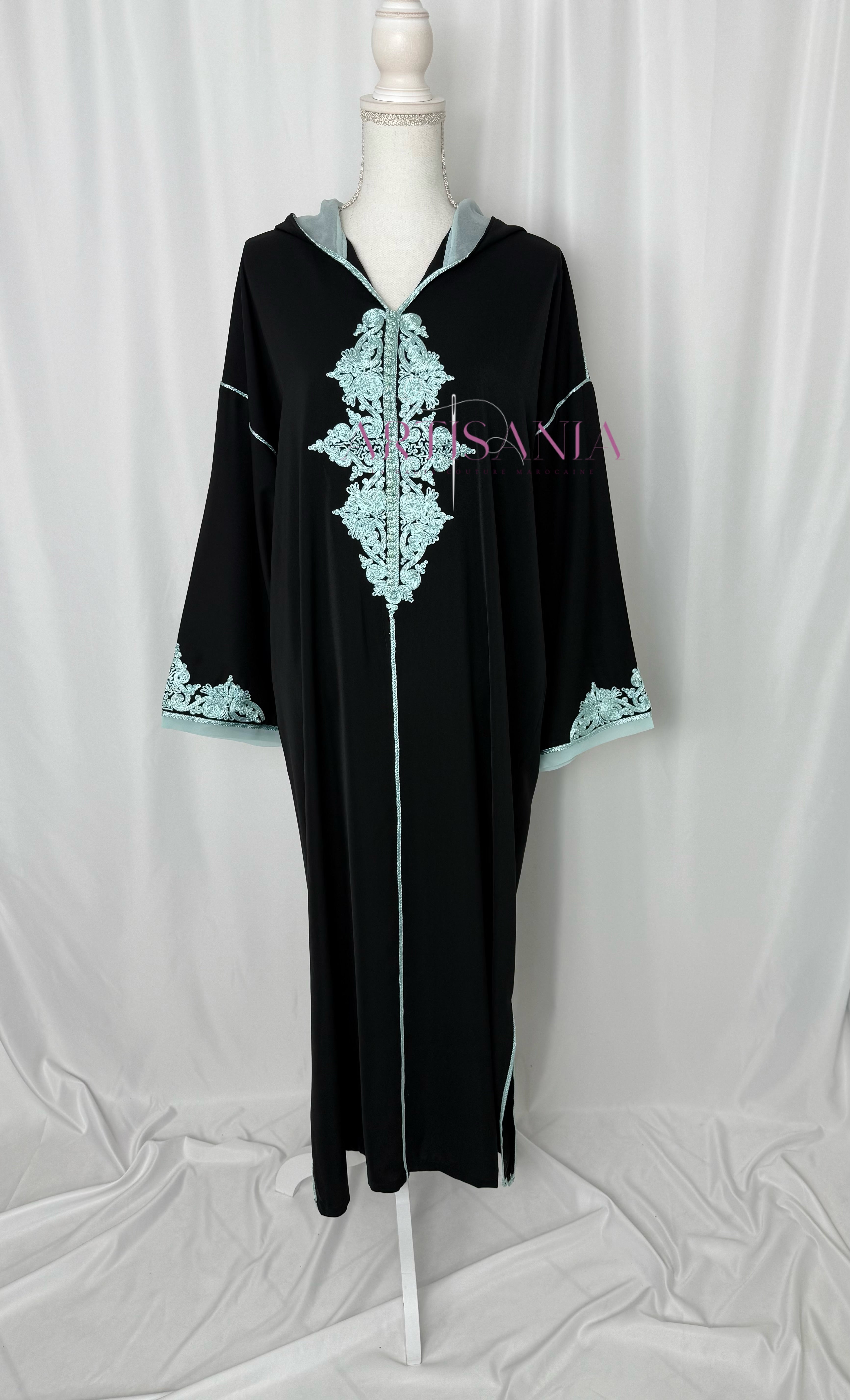 Jellaba marocaine une pièce - modèle Layal