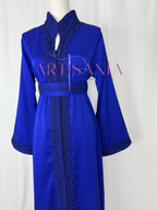 Caftan marocain  en drap de soie - modèle Nour🪡