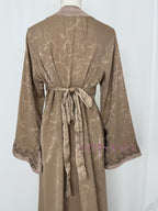 Caftan marocain modèle "Najwa" - tissu Kamkha collection Été 2026 ☀️