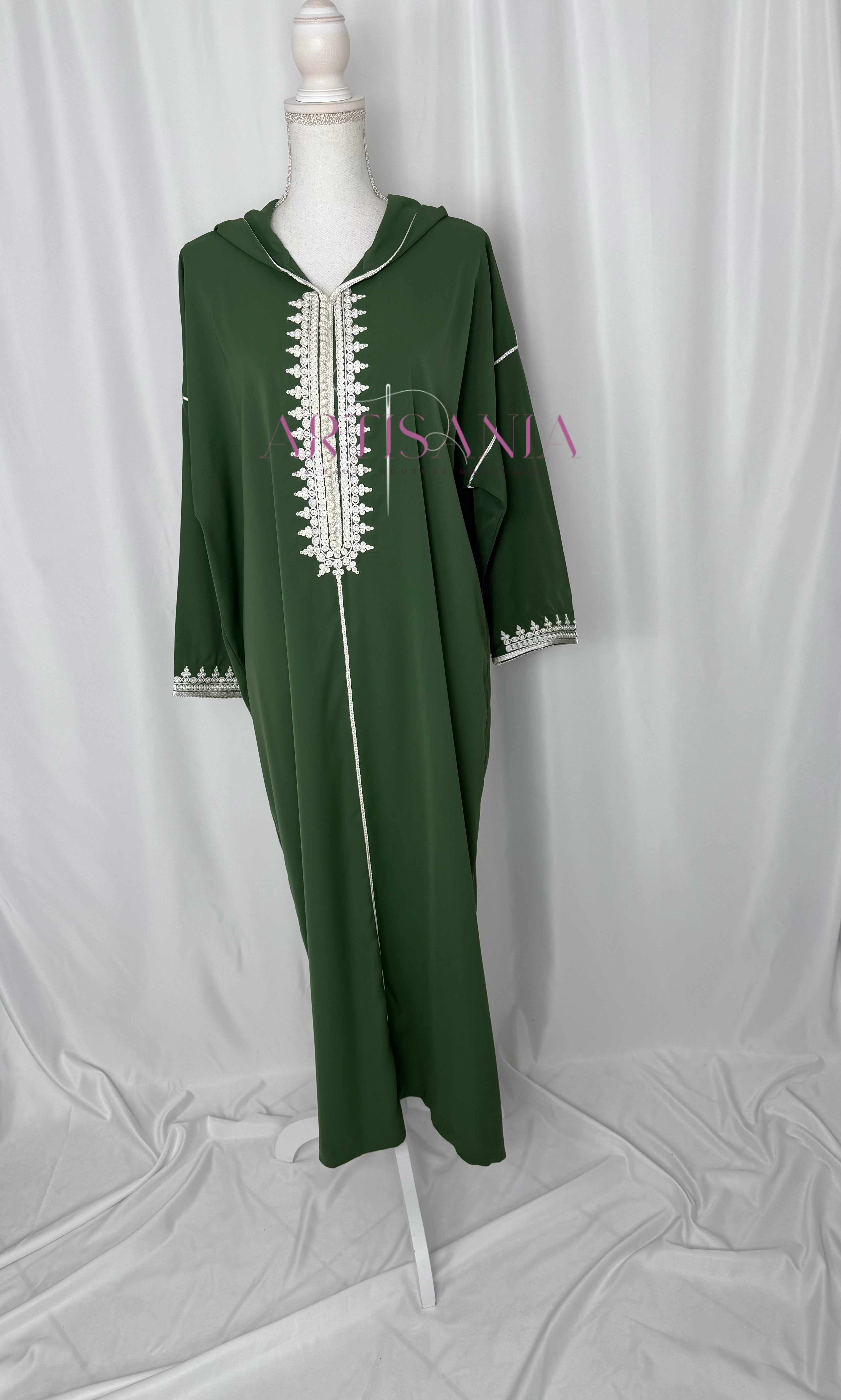 Jellaba marocaine une pièce - modèle Layal
