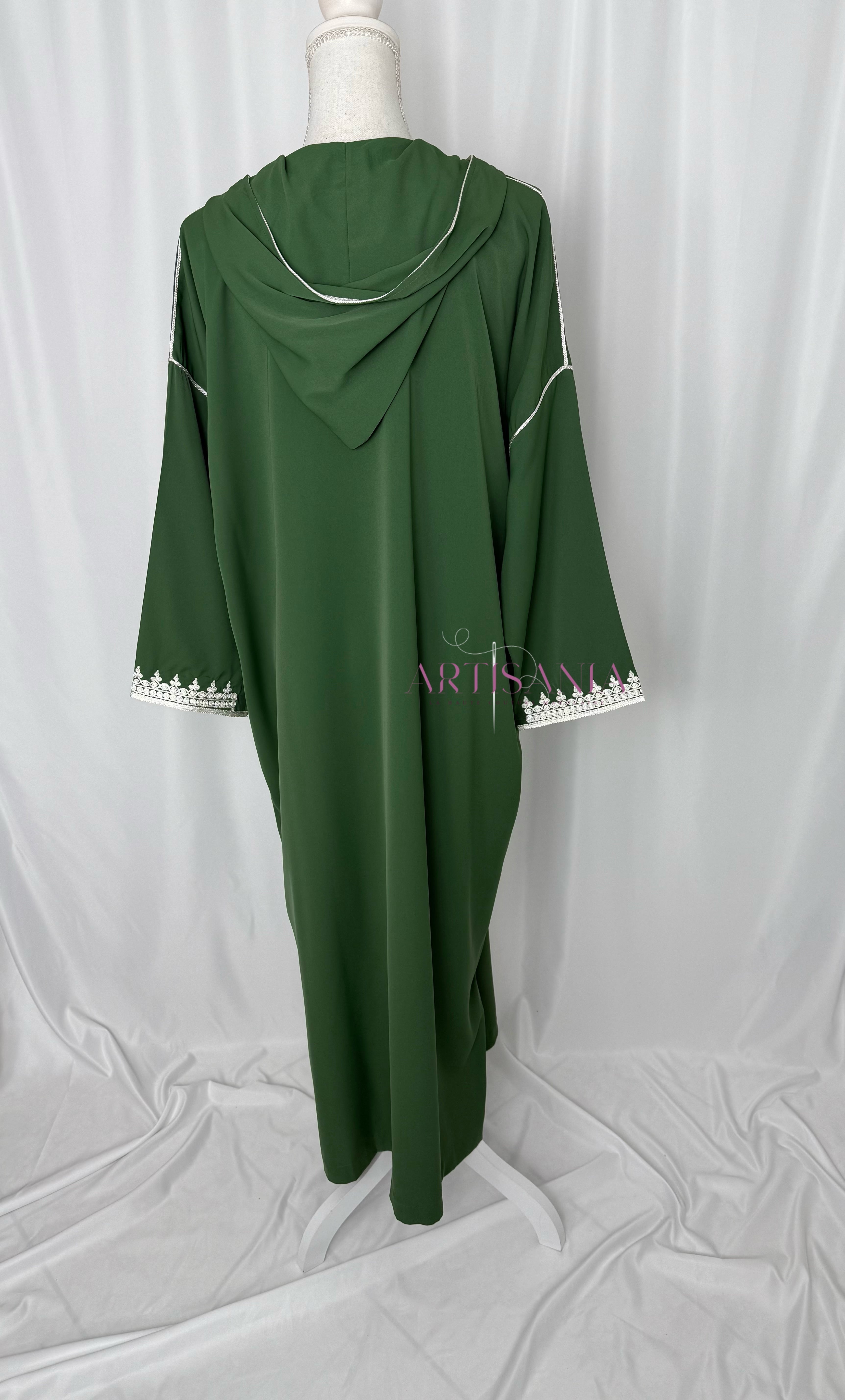 Jellaba marocaine une pièce - modèle Layal