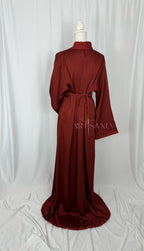 Caftan marocain  en drap de soie - modèle Nour🪡